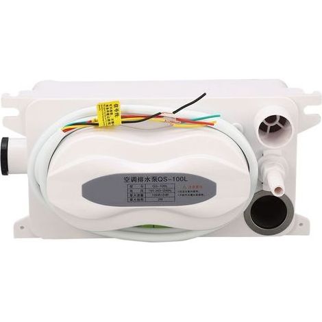 Pompe de vidange pour climatiseur, évacuation des condensats, réservoir de stockage de 600 ml, 110-240 V CA, débit de 100 l/h (1/5)