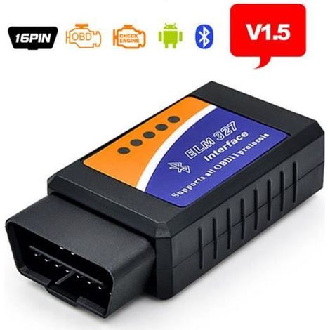 Outil Diagnostic Scanner ELM327 OBD2 Bluetooth (1/2)