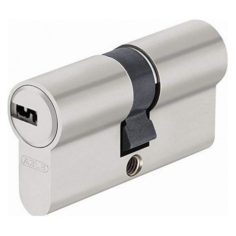 Cylindre double débrayable EC-S 45x45 mm - nickelé mat sur clé modèle 19850 - ABUS (1/5)