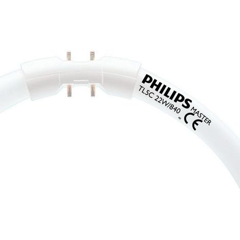 PHILIPS MASTER TL5 CIRCULAR 22W/840 1CT/10 Neutralweiß, Ringlampe mit Ø 230 mm, dimmbar (1/3)