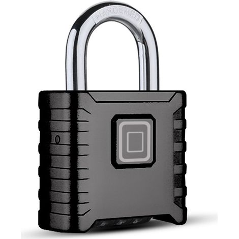 Cadenas à combinaison 4 chiffres robuste extérieur – résistant aux intempéries, anti-erreur code caché, pour portail/garage/abri jardin/clôture/casier, noir