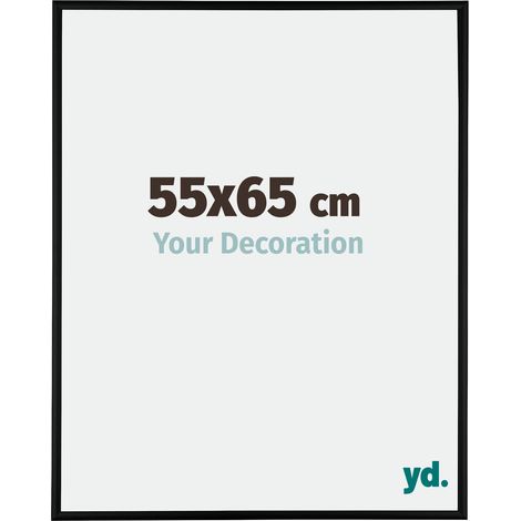 yd. - Cadre photo 55x65 - Noir Mat - Aluminium - Kent
