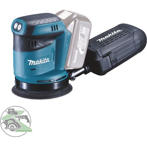 Makita Akku Exzenterschleifer 18V ohne Akku, ohne Ladegerät, ohne Koffer DBO180Z (1/3)