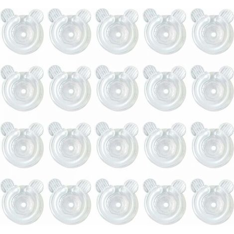 20 X Clips Housse De Couette, Couette Clips Pour Garder La Couette En Place, Housse De Couette Housse De Couette Beignets Attaches De Couette (1/5)