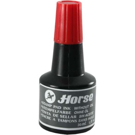 Horse-Farbkissen 30ml - - - ölfrei - Farbe rot