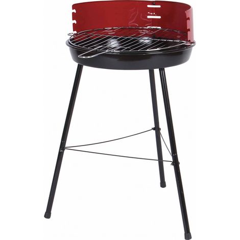 BARBECUE BEACH GRILL CUVE ACIER DIAM 36CM SUR 3 PIEDS