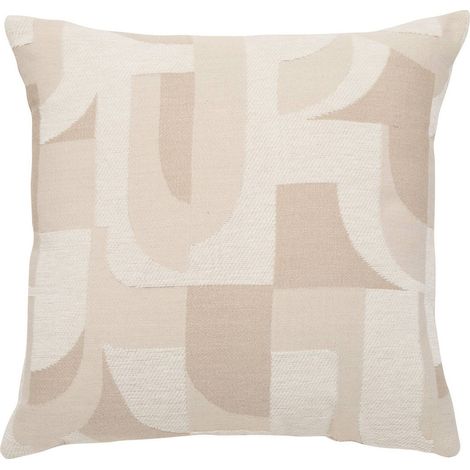 Kissen „Marlia“, quadratisch, 40 x 40 cm, beige - Atmosphera créateur d'intérieur (1/3)