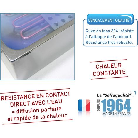 Cuiseur à Pâtes Professionnel Electrique 3 Paniers GN 1/2 - Sofraca (1/2)