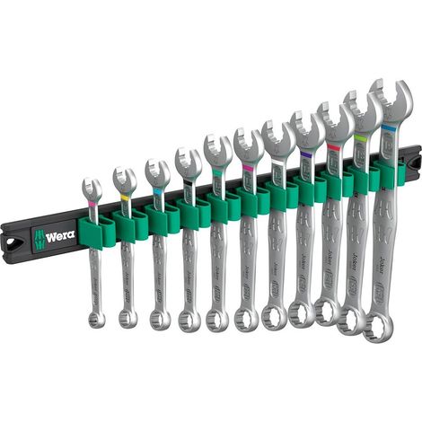 Set di chiavi combinate WERA 6003 Joker 1 (11 pezzi)