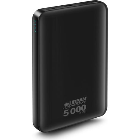 Batterie externe Urban Factory Juicee Max 5000 mAh Noir