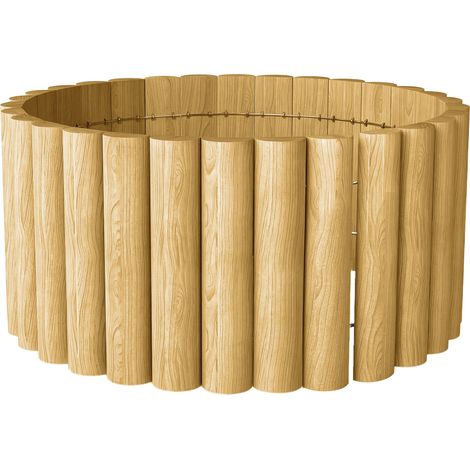 Clôture de jardin en bois, 176 cm x 30 cm, panneaux de clôture, barrière anti chiens pour jardin, parterres de fleurs, barrière pour animaux (1/5)