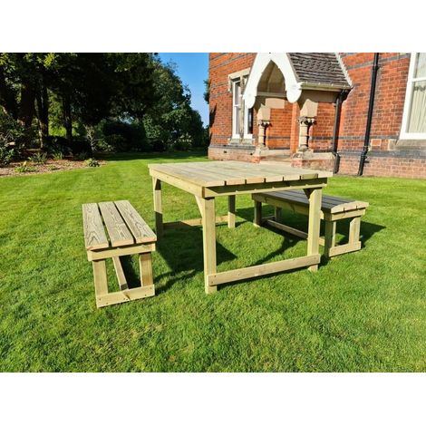 Wooden Garden Butcher Table Set (1/3)