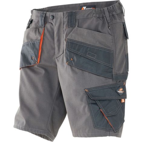 Short de travail Terratrend, taille 58, gris foncé/noir