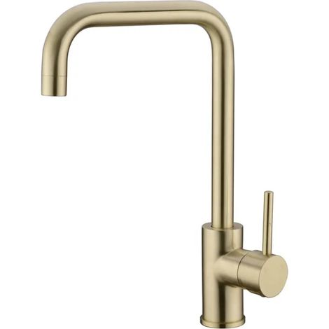 ROBINET DE CUISINE K128 DORé BROSSé COLLECTION SCAMANDRE (1/5)