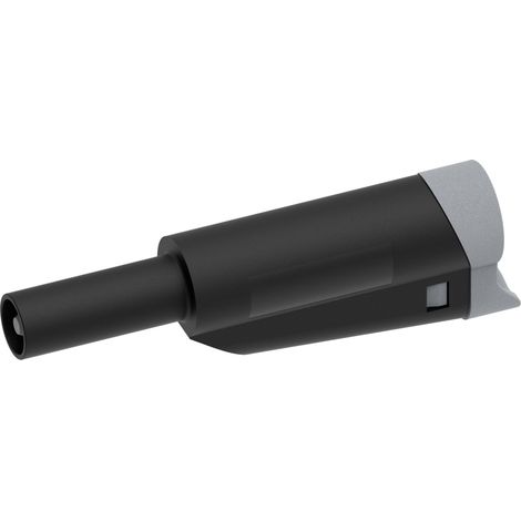 Electro PJP 1076-CD1-N Fiche mâle de laboratoire mâle, droit Ø de la broche: 4 mm noir 1 pc(s) (1/3)