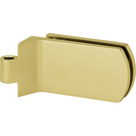 Paire de paumelle arrondie pour feuillure de 35mm laiton poli - METALUX - NM98138000