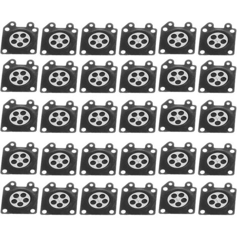 Ineasicer 30Pcs/Set Joint de membrane de carburateur Accessoire pour tronçonneuse ZAMA 2500/3800/4500/5200/5800 (1/5)