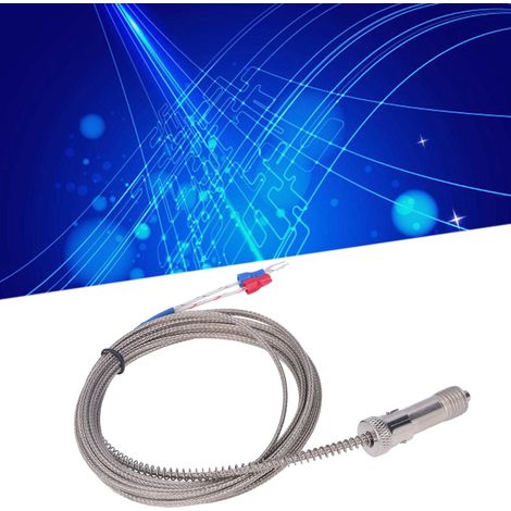 Thermocouple Type K M12 à Ressort en Acier Inoxydable pour Capteur de Température 3m (1/5)