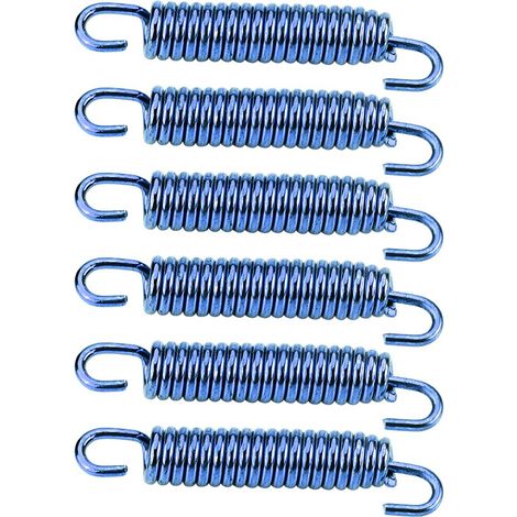 Lot de 6 attaches pour tuyau d'échappement en acier inoxydable résistant aux hautes températures - Moto Scooter ATV