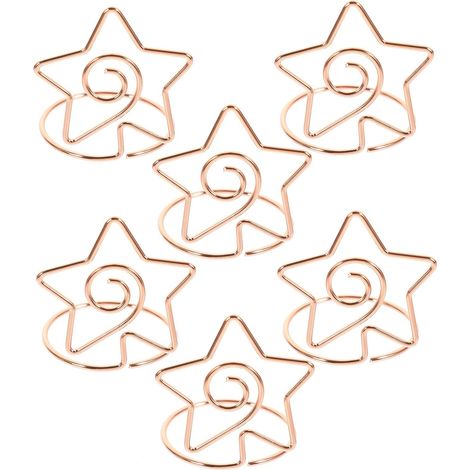 pièces Tischnummernhalter en métal pour l Hochzeitstanz et (1/5)