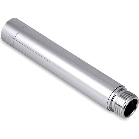 Shower Extension Tube Stainless Steel Shower Extension Pipe Shower Extender (1/5)