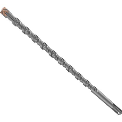 Foret à Béton, Ø 12 x 310mm Foret Carrelage, Forets SDS Plus, Jeu de Forets à Béton, avec 4 taillants en carbure et double vis, pour Percer Dans le Bétons, Brique, Pierre, Maçonnerie (1/5)