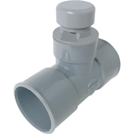 Té anti-vide PVC Ø40 Nicoll -NF-