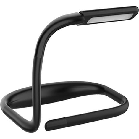 Rechargeable neck reading lamp, LED bedside lamp, adjustable brightness, 3 colors, flexible arm, ideal for knitting and crafts (1/3)