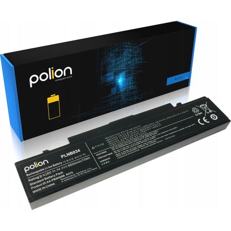 Batteria per laptop SAMSUNG AA-PB9NC6B R519 R520 R530 R540 R590 da 6600 mAh