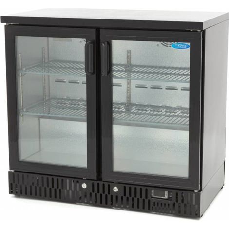 Arrière bar - 227L - 2 portes - 4 étagères - Maxima (1/5)