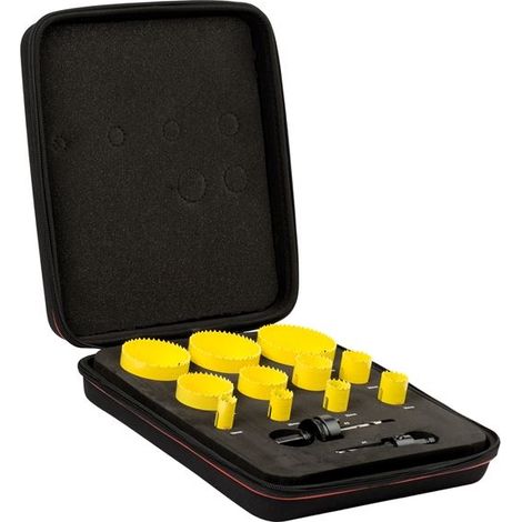 KFC11021 Bi-Metal Fast Cut Deluxe Electrician's Holesaw Kit STRKFC11021 (1/2)