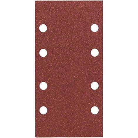 Feuilles Abrasives Ponceuse Papier Ponçage 93 x 185 mm. Lot de 20 Feuilles P80 ponçage Bois Métaux Peinture (1/5)
