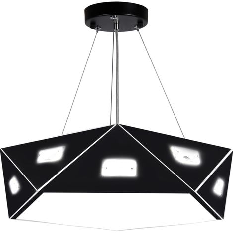 Lampadario Candellux Nemezis 31-59130 nero con cristalli 3xG9 (1/2)