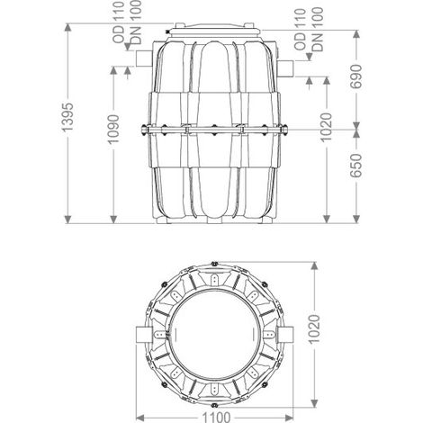 KESSEL 93003-R Séparateur de graisses EasyClean Modular