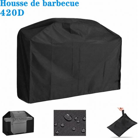 Housse de protection barbecue XXL 100x90x150cm tissu Oxford 420D noir xxl 100 90 150cm 30 × 30 × 6 cm 800 g – Livraison gratuite (1/5)
