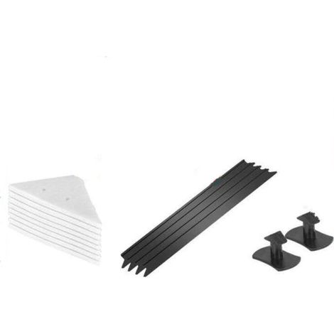 Recharges de nettoyant pour vitres magnétiques, paquet de 96, comprend des recharges universelles, des lingettes et une raclette, à clipser.