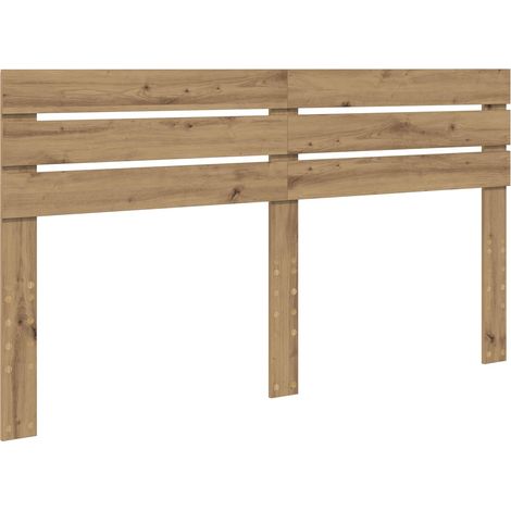 Kopfteil Artisan-Eiche Holzwerkstoff vidaXL