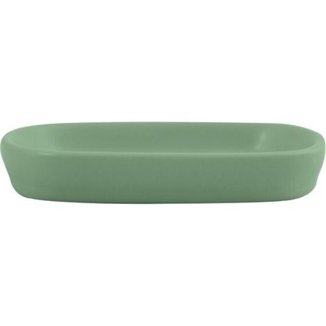 Porte savon Céramique MAONIE Vert Basil mat (1/2)