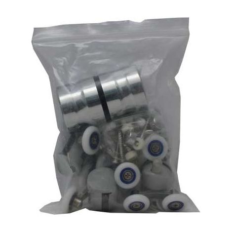 KIT MONTAGGIO PER PORTA DOCCIA FAST SCORREVOLE (01395-01397) - 2+2