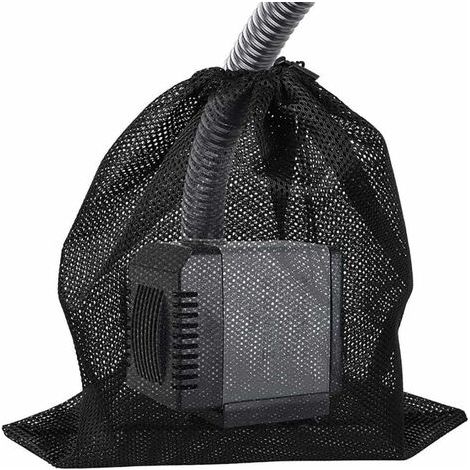Sac filtrant pour pompe avec cordon de serrage, sac filtrant pour pompe à eau, sac filtrant pour pompe de bassin, accessoires pour sacs filtrants. (1/5)