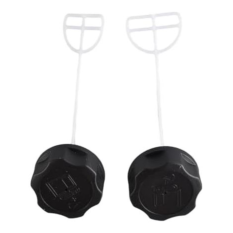 Lot de 2 couvercles réservoir carburant rechange pour 33 CC 43 52 CG430 CG330 CG520 BC520 BC430 modèles haies débroussailleuse tronçonneuse - (1/5)