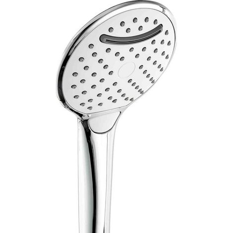 Swiss Aqua Technologies Pommeau de douche, 3 fonctions, cascade, chrome (NDSATRS) (1/5)