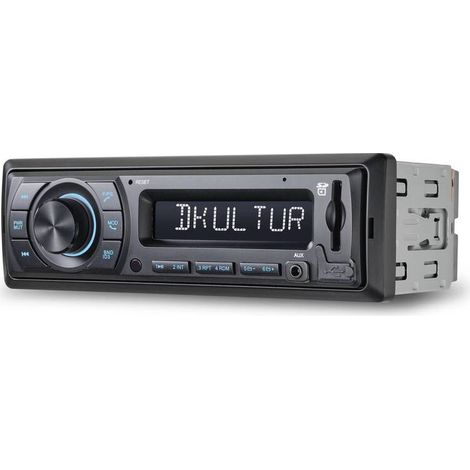 [GEBRAUCHT] B-Ware Renkforce Autoradio DAB+ Tuner Bluetooth Freisprecheinrichtung Schwarz 4x40W