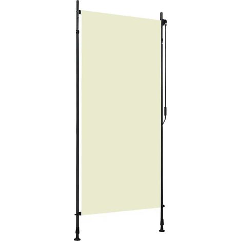 Store roulant d'extérieur 100 x 270 cm Crème CFW865045 (1/5)