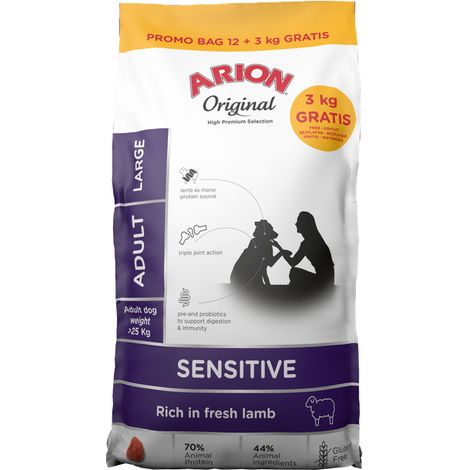 ARION - Original sensitive large 12+3 kg - 15kg total