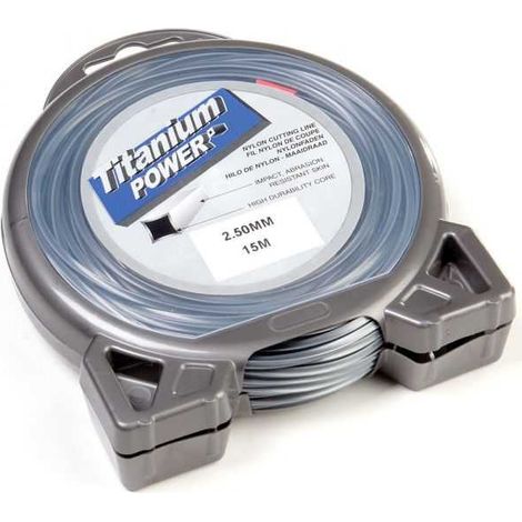 Fil Titanium 2,5 mm x 81 m rond bi-matière blister (1/5)