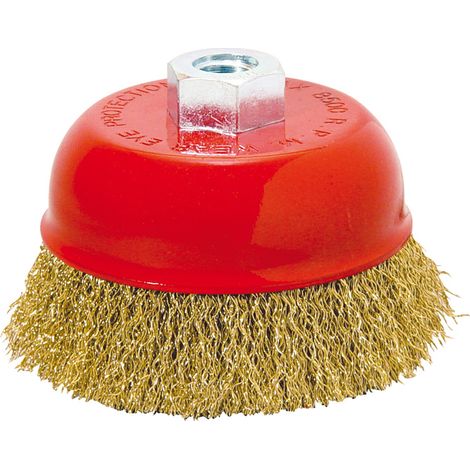 CEPILLO TAZA ALAMBRE ONDULADO 100MM - EHLIS