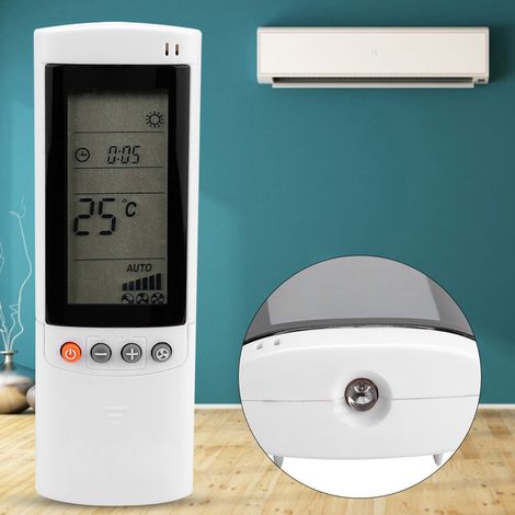 Télécommande de climatiseur de rechange compatible Airwell Electra Gree A415/rc08b RC08A (1/5)