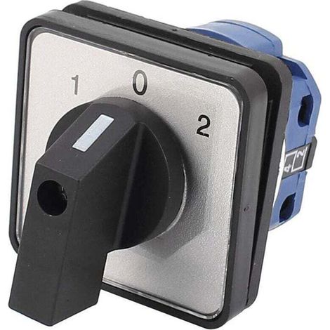 AC 690 V 20 A Interrupteur rotatif 3 positions 1/0/2 (1/5)