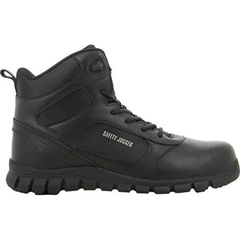 Safety Jogger DRAGON S3 scarpe antinfortunistiche alte ultra leggere Nero 39 (1/4)